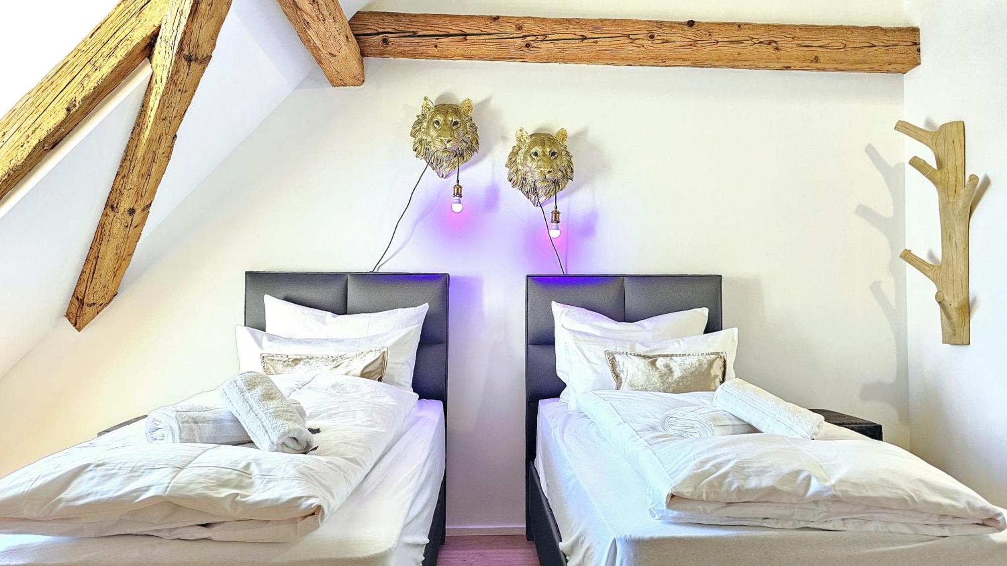 דירות מרקדורף Wood World Luxury - Massage - Bergblick - Tranpolin- Parken מראה חיצוני תמונה