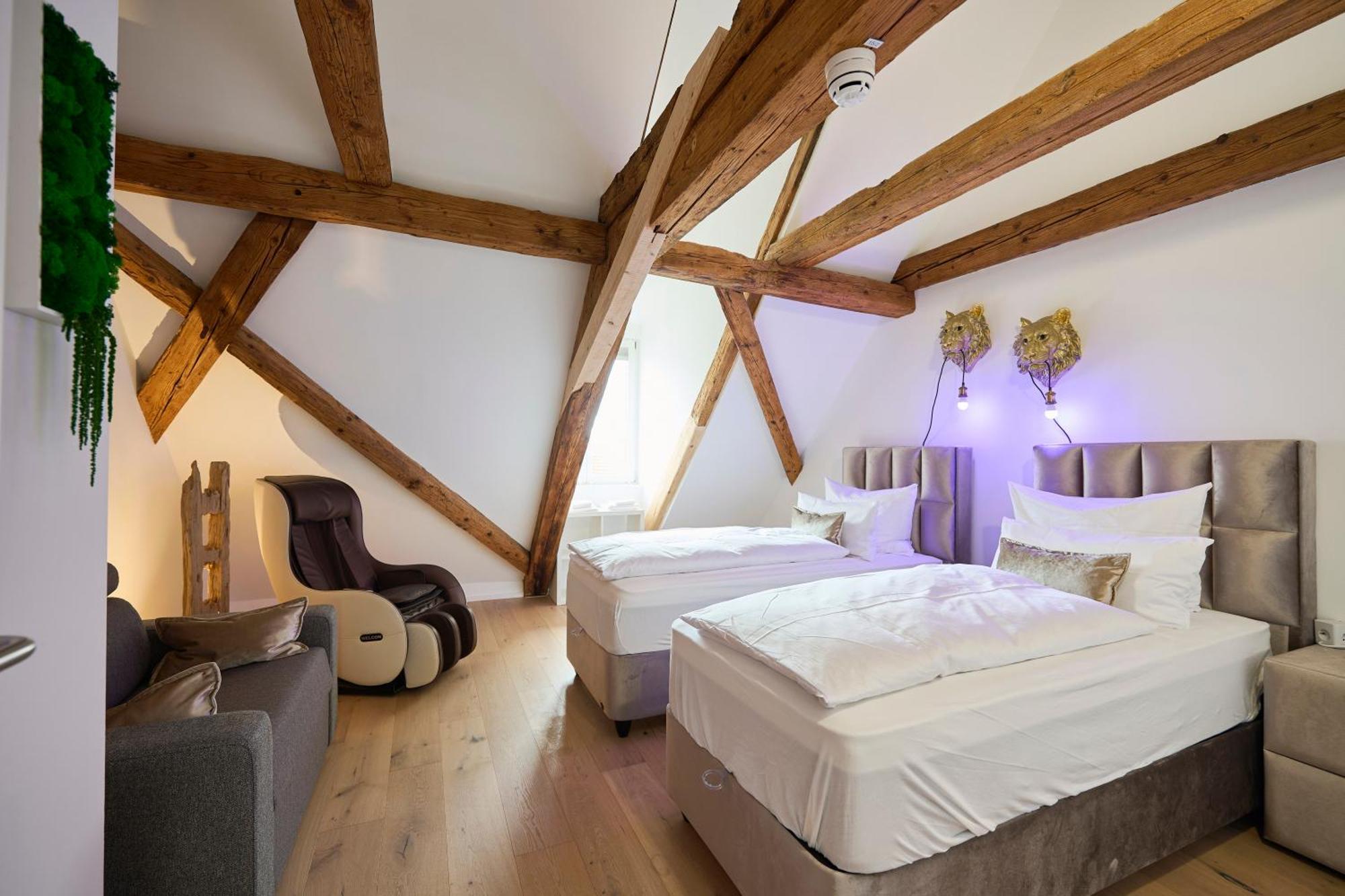דירות מרקדורף Wood World Luxury - Massage - Bergblick - Tranpolin- Parken מראה חיצוני תמונה